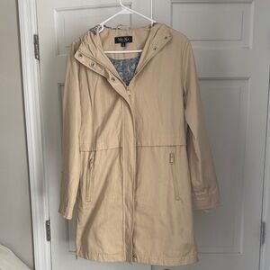 Me.Ka Women's Tan Trench Coat